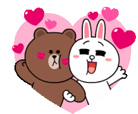bisou coeur